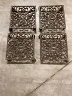 Onderzetters voor bloempotten, Tuin en Terras, Ophalen, Gebruikt, Metaal