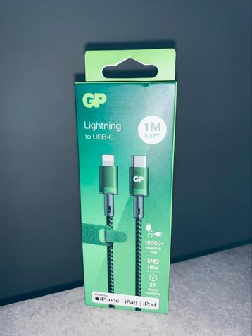 USB-C 1M GP Batteries 405173, Télécoms, Enlèvement
