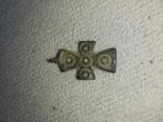 Byzantijnse bronzen kruishanger, Antiek en Kunst, Ophalen