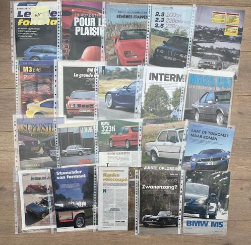 BMW SPORTIEVELINGEN - ARTIKELS, Boeken, Auto's | Folders en Tijdschriften, BMW, Ophalen of Verzenden