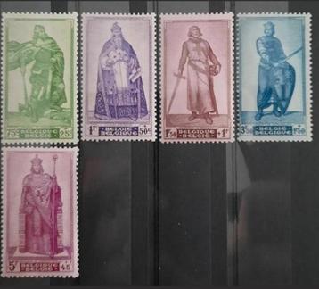 België: OBP 737/41 ** Portretten van de Senaat I 1946. beschikbaar voor biedingen