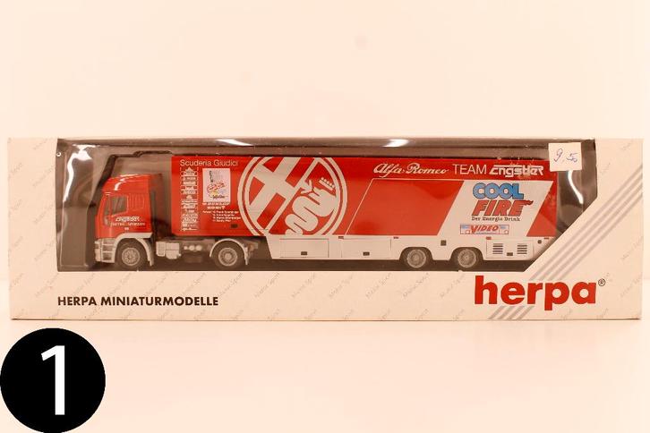 Herpa 1/87 Camions - 18 pièces, Hobby & Loisirs créatifs, Voitures miniatures | 1:87, Comme neuf, Bus ou Camion, Herpa, Enlèvement ou Envoi