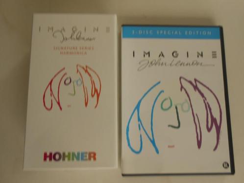MONDHARMONICA  HOHNER J. LENNON +  DUBBEL DVD IMAGINE, Muziek en Instrumenten, Blaasinstrumenten | Mondharmonica's, Nieuw, Chromatisch