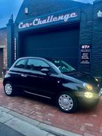 Fiat 500 €6b 1.2 benzine distri ok onderhoud ok garantie, Auto's, Zwart, Zwart, Bedrijf, Airconditioning