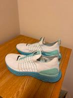 Nike React Phantom Run Flyknit 42.5 Wit Blauw, Sport en Fitness, Gebruikt, Ophalen of Verzenden, Hardlopen, Hardloopschoenen