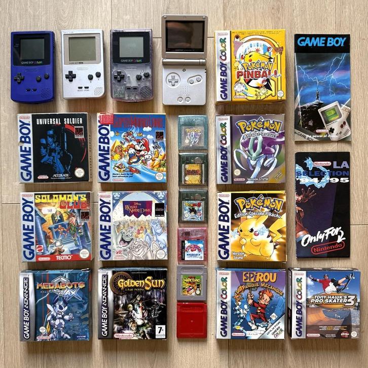 Nintendo Game Boy-consoles + spellen, Games en Spelcomputers, Games | Nintendo Game Boy, Zo goed als nieuw, Ophalen of Verzenden