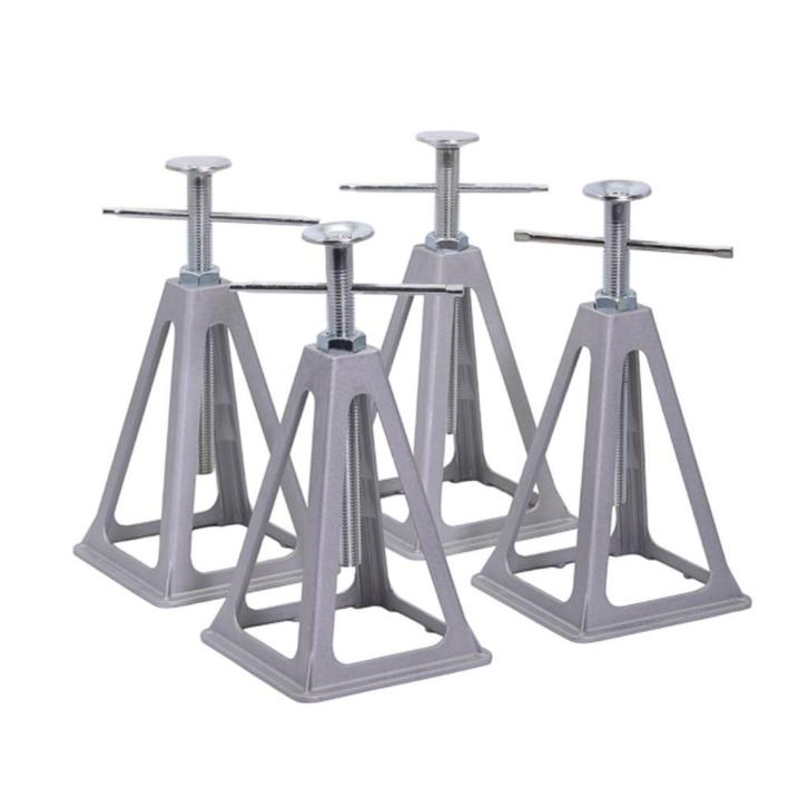 Steunenset van aluminium (4 stuks) caravansteun, Caravans en Kamperen, Caravanaccessoires, Nieuw, Ophalen of Verzenden