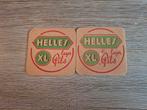 Oude bierviltjes helles xl lager pils, Ophalen of Verzenden