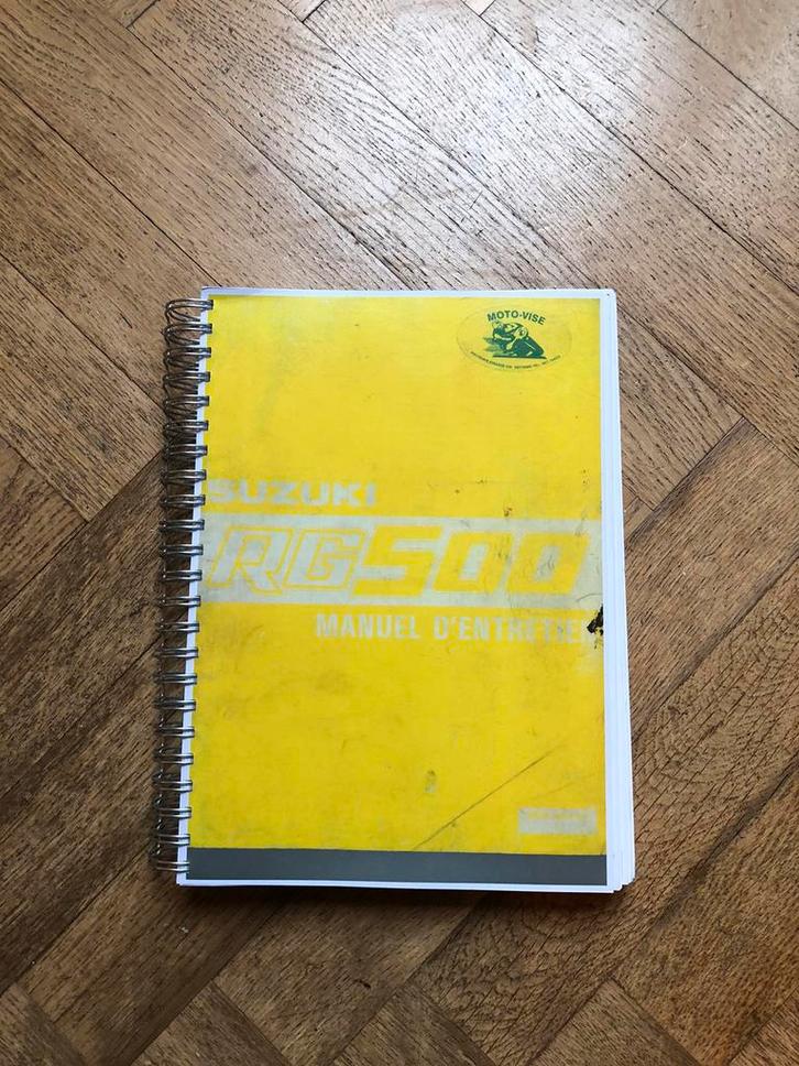 Suzuki Rg 500 werkplaatshandboek, Motoren, Motoren | Suzuki, Particulier, Ophalen
