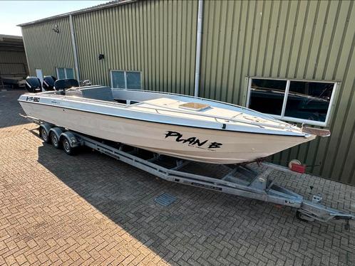 Chris craft stinger 313 center console 2x yamaha 250pk, Watersport en Boten, Vis- en Consoleboten, Gebruikt, 70 pk of meer, 6 meter of meer