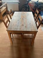 Tafel en 4 stoelen ikea, Huis en Inrichting, Ophalen of Verzenden
