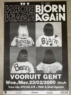 Poster Björn Again in Vooruit Gent 2000, Comme neuf, Enlèvement ou Envoi