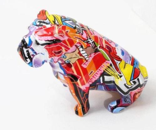 Mad graffiti Buldog Hannes D'Haese, Antiek en Kunst, Kunst | Designobjecten, Ophalen of Verzenden