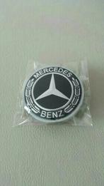 Mercedes logo motorkap capot embleem Ø 57 mm blauw/zwart, Auto-onderdelen, Ophalen of Verzenden, Nieuw, Mercedes-Benz