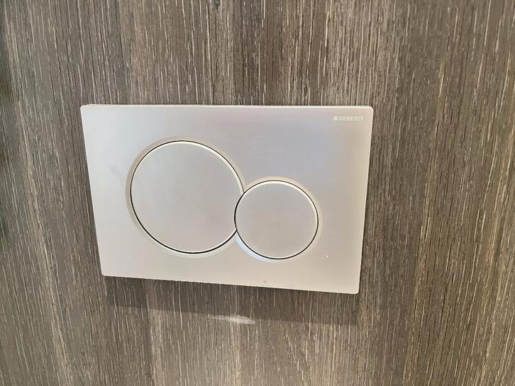 Geberit Sigma Bedieningspaneel, Doe-het-zelf en Bouw, Sanitair, Zo goed als nieuw, Toilet, Chroom, Ophalen of Verzenden