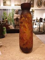 Prachtige grote geëtste vaas gesigneerd met galle, Ophalen