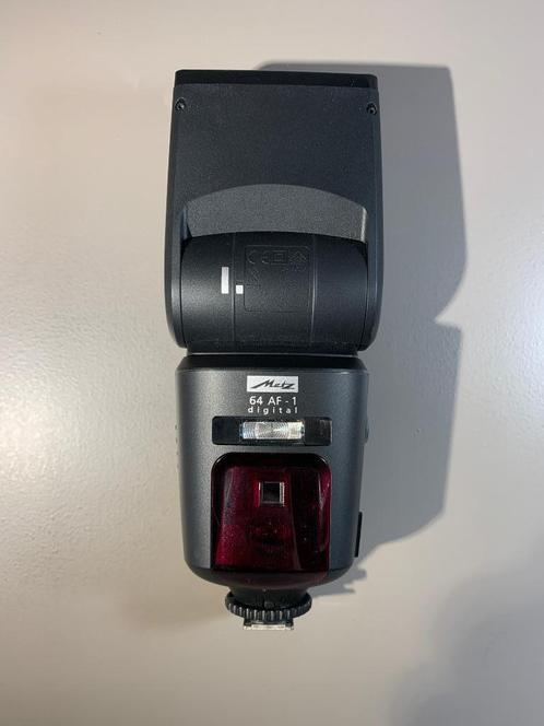 Metz 64 reportageflits voor Nikon, Audio, Tv en Foto, Foto | Flitsers, Zo goed als nieuw, Metz, Kantelbaar, Ophalen