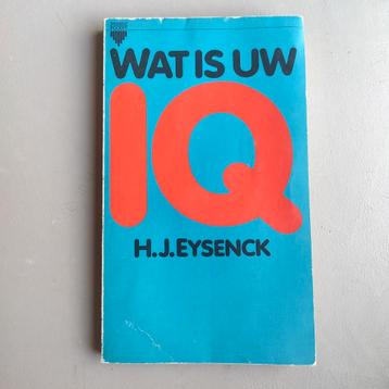 Wat is uw IQ H.J. Eysenck beschikbaar voor biedingen