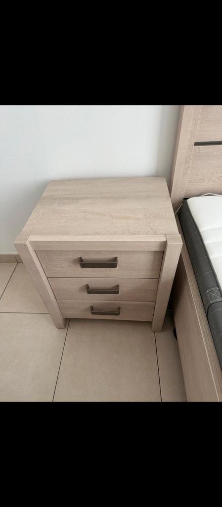 Chambre à coucher complète,couleur chaîne clair, excellent é, Huis en Inrichting, Slaapkamer | Complete slaapkamers, Zo goed als nieuw