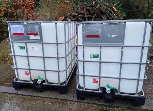 Ibc vat container, Jardin & Terrasse, Barils de pluie, Comme neuf, Synthétique, 150 litres ou plus, Enlèvement