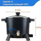 Wassmelter | 7 Liter | GRATIS LEVERING, Overige materialen, Overige kleuren, -, Verzenden
