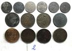 Kavel van 1 cent en 2 verschillende centimes (kavel 2), Verzenden, Overig, Losse munt