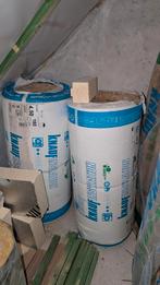 Knauf tr312 2 rollen glaswoll met alu-kraft en spijkerflens, Ophalen, Nieuw, Glaswol