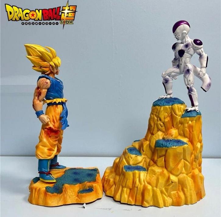 Dragon Ball Z beeld Goku Vs Frieza dragonball figuren set, Verzamelen, Poppetjes en Figuurtjes, Nieuw, Ophalen of Verzenden