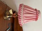 Vintage roze bedlamp, Ophalen of Verzenden