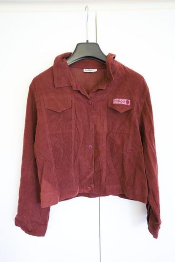 Burgundy vest van Indigo m164 beschikbaar voor biedingen