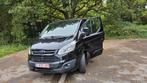 Ford transit custom, Auto's, Bestelwagens en Lichte vracht, Voorwielaandrijving, Zwart, Leder en Stof, Zwart