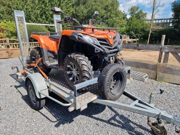 Cforce 520s 749km!!!! met aanhangwagen enkel samen tekoop! beschikbaar voor biedingen