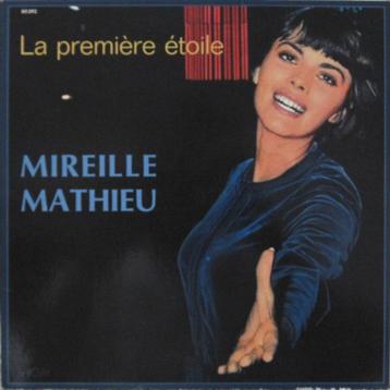 Mireille Mathieu ‎– La Première Étoile - + lp mooie posters beschikbaar voor biedingen