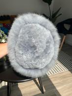 Handgemaakte grijze alpacamuts  - 100% alpacawol, Ophalen of Verzenden, Nieuw, Muts