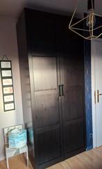 Bruin zwarte kleerkast pax, Huis en Inrichting, Kasten | Kleerkasten, Ophalen, Zo goed als nieuw