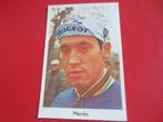 wielerkaart 1967 team peugeot eddy merckx, Comme neuf, Envoi