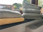 Set beddengoed, Huis en Inrichting, Slaapkamer | Beddengoed, Ophalen of Verzenden, Gebruikt, Groen, Dekbedovertrek