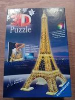 Ravensburger 3D Puzzel Eiffeltoren Night Edition 216 stukjes, Ophalen of Verzenden, Minder dan 500 stukjes, Zo goed als nieuw
