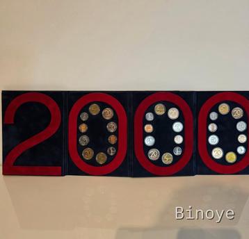 België Millennium Proofset 1999 - 2000 - 2001  beschikbaar voor biedingen