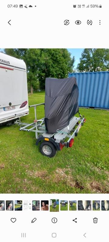 Trailer voor schoeter beschikbaar voor biedingen