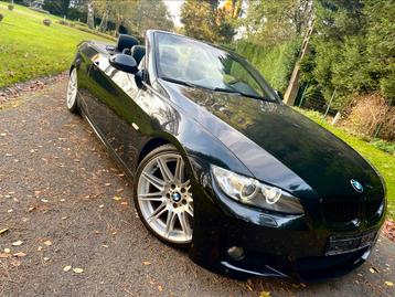 Bmw 320d Cabrio * Full Pack M * 128.000 Km * 19” * GPS Pro!!, Autos, Euro 5, 140 g/km, Cabriolet, Boîte manuelle