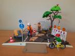 Werken op de bouwplaats van Playmobil 4047, Kinderen en Baby's, Speelgoed | Playmobil, Ophalen of Verzenden, Gebruikt