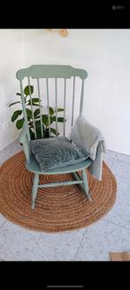 Schommelstoel groen, Antiek en Kunst, Ophalen