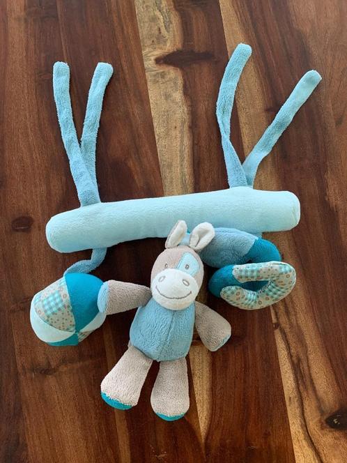 ♫ Parkhanger van Nattou (Paard Gaston), Kinderen en Baby's, Speelgoed | Babyspeelgoed, Gebruikt, Rammelaar, Met geluid, Ophalen of Verzenden