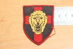 ABL stof Badge 1e Infanterie Division (Mod 1946), Verzamelen, Embleem of Badge, Landmacht, Verzenden