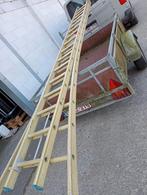 Alu ladder 2 X 4 m.van 16 treden., Doe-het-zelf en Bouw, Ladders en Trappen, Ophalen of Verzenden, Zo goed als nieuw