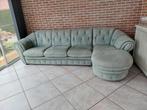 Salon in Nubuck met lounge, Huis en Inrichting, Zetels | Zetels, Ophalen, Gebruikt, Overige maten