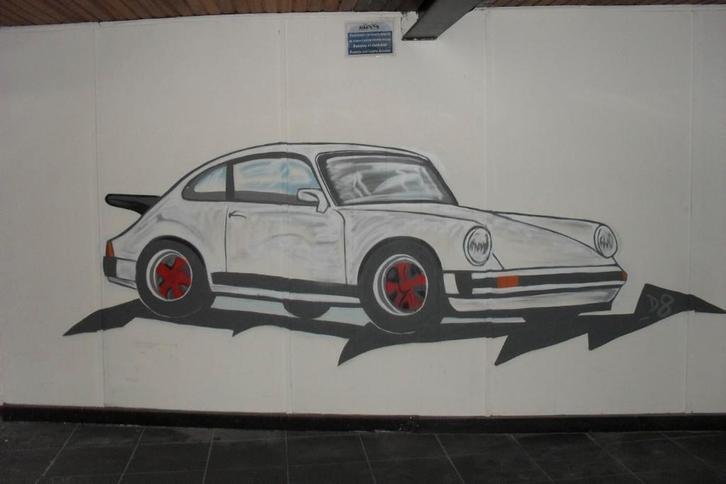 Avez-vous des murs de garage ennuyeux, un style graffiti ?, Autos, Oldtimers & Ancêtres, Particulier, Autres marques, LPG, Enlèvement