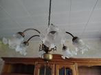 Luchter 6 lampen, Huis en Inrichting, Lampen | Kroonluchters, Ophalen, Gebruikt