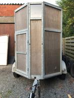 Paardentrailer / veewagen, Dieren en Toebehoren, Paarden en Pony's | Trailers en Aanhangwagens, Ophalen, Gebruikt, Hout, 1½-paards trailer